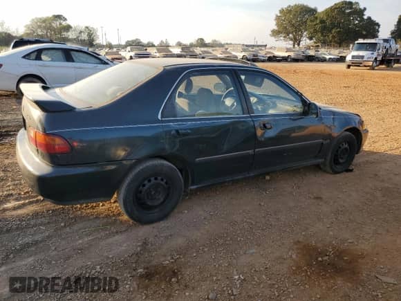 1994 Honda Civic with VIN JHMEH9692RS011204, listed as a Copart auction lot 78037084 with 46,313 mi miles and Salvage title. Bid and sale history available at DreamBid. Image 3.