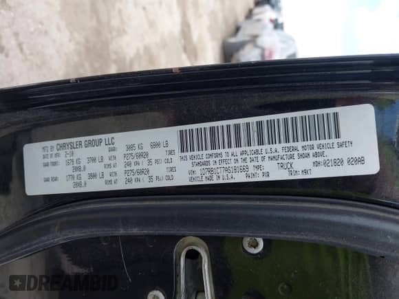 2010 Dodge 1500 SLT с VIN 1D7RB1CT7AS181669, выставлен на аукционе IAAI как лот 42685908 с пробегом 282 123 миль миль и . История ставок и продаж доступна на DreamBid. Изображение 9.
