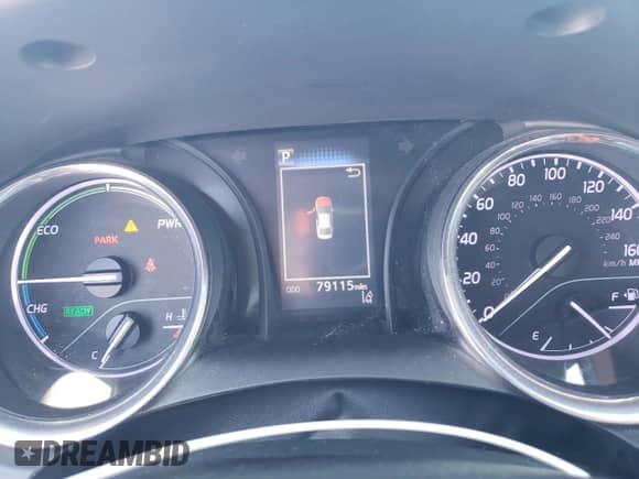 2019 Toyota Camry Hybrid SE с VIN 4T1B21HK2KU521372, выставлен на аукционе Copart как лот 85365895 с пробегом 79 115 миль миль и Списание • Salvage title. История ставок и продаж доступна на DreamBid. Изображение 9.