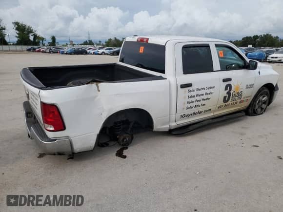 2013 Ram 1500 Tradesman with VIN 1C6RR6KP0DS618978, listed as a Copart auction lot 71236574 with 228,598 mi miles and Salvage title. Bid and sale history available at DreamBid. Image 3.
