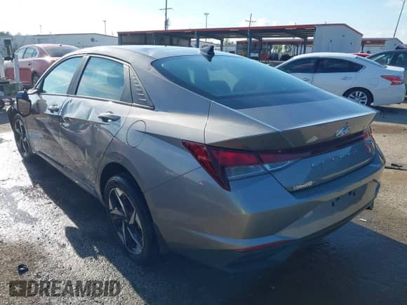 2023 Hyundai Elantra SEL with VIN KMHLS4AG3PU562886, listed as a IAAI auction lot 42963752 with 26,192 mi miles and . Bid and sale history available at DreamBid. Image 3.