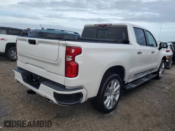 2023 Chevrolet Silverado 1500 High Country with VIN 3GCUDJEL8PG323636, listed as a Copart auction lot 75056184 with Not provided miles and Non repairable. Bid and sale history available at DreamBid. Image 3.