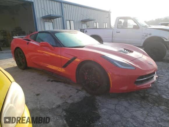 2019 Chevrolet Corvette Z51 3LT z VIN 1G1YL2D73K5104283, wystawiony jako Copart lot #71455174 z przebiegiem 13 527 mil mil oraz Szkoda całkowita • Salvage title. Historia ofert i sprzedaży dostępna na DreamBid. Obrazek 4.