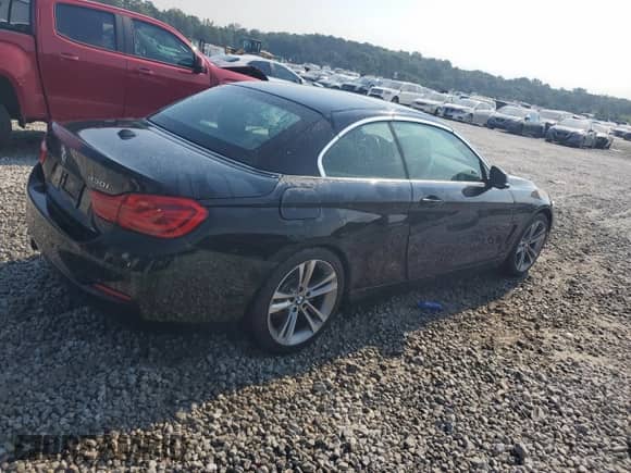 2018 BMW 4 Series 430i with VIN WBA4Z1C57JEC60193, listed as a Copart auction lot 63472165 with 122,693 mi miles and Salvage title. Bid and sale history available at DreamBid. Image 3.