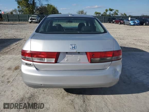 2004 Honda Accord EX with VIN 1HGCM56874A105289, listed as a Copart auction lot 81850415 with 189,112 mi miles and Salvage title. Bid and sale history available at DreamBid. Image 6.
