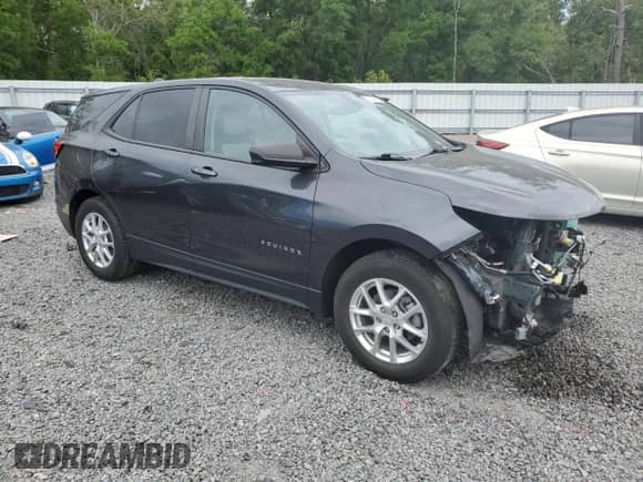 2022 Chevrolet Equinox LS с VIN 3GNAXFEV7NS147785, выставлен на аукционе Copart как лот 52133075 с пробегом 44 104 миль миль и Списание • Salvage title. История ставок и продаж доступна на DreamBid. Изображение 4.