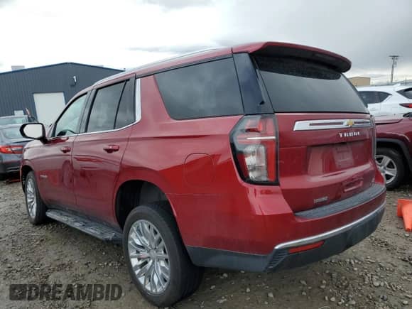 2023 Chevrolet Tahoe LT с VIN 1GNSKNKT0PR201160, выставлен на аукционе Copart как лот 45302525 с пробегом 24 184 миль миль и Списание • Salvage title. История ставок и продаж доступна на DreamBid. Изображение 2.