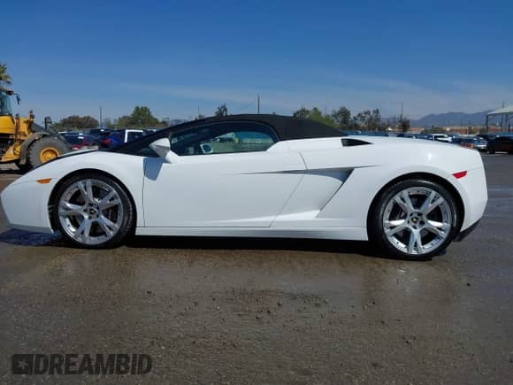 2008 Lamborghini Gallardo with VIN ZHWGU22T18LA07324, listed as a IAAI auction lot 41835407 with 26,552 mi miles and . Bid and sale history available at DreamBid. Image 15.