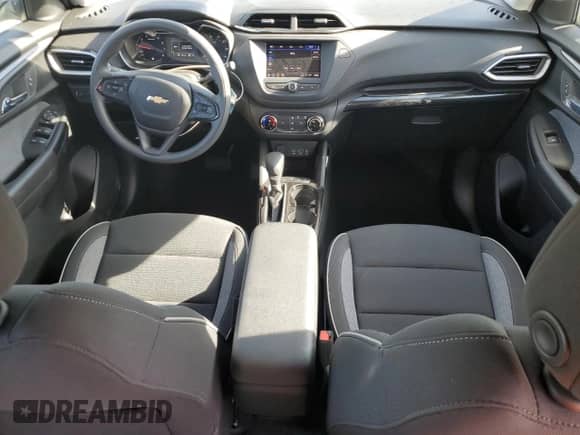 2023 Chevrolet TrailBlazer LS with VIN KL79MNSL6PB201381, listed as a Copart auction lot 58239415 with 401 mi miles and Salvage title. Bid and sale history available at DreamBid. Image 8.