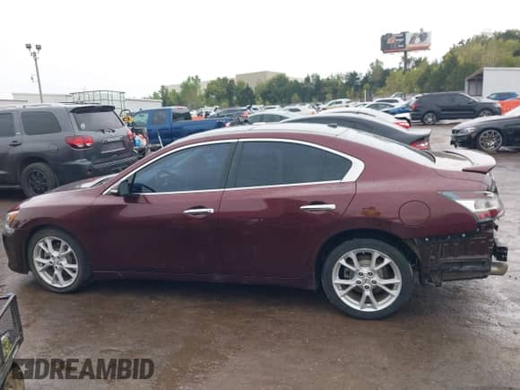 2014 Nissan Maxima SV with VIN 1N4AA5AP8EC906774, listed as a IAAI auction lot 43439683 with 126,202 mi miles and . Bid and sale history available at DreamBid. Image 15.