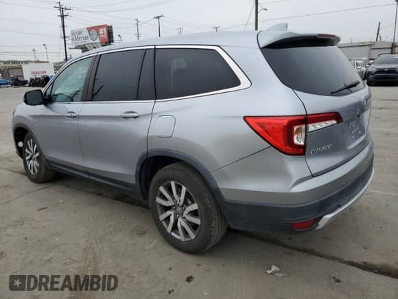 2020 Honda Pilot EX-L z VIN 5FNYF5H54LB015931, wystawiony jako Copart lot #69151415 z przebiegiem 54 617 mil mil oraz Szkoda całkowita • Salvage title. Historia ofert i sprzedaży dostępna na DreamBid. Obrazek 2.