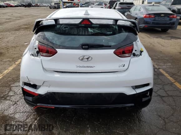 2022 Hyundai Veloster z VIN KMHT36AH1NU013346, wystawiony jako Copart lot #54510735 z przebiegiem 50 303 mil mil oraz Szkoda całkowita • Salvage title. Historia ofert i sprzedaży dostępna na DreamBid. Obrazek 6.