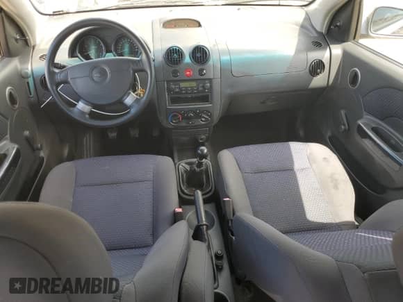 2008 Chevrolet Aveo LS z VIN KL1TD66618B260348, wystawiony jako Copart lot #66958175 z przebiegiem 80 202 mil mil oraz Szkoda całkowita • Salvage title. Historia ofert i sprzedaży dostępna na DreamBid. Obrazek 8.