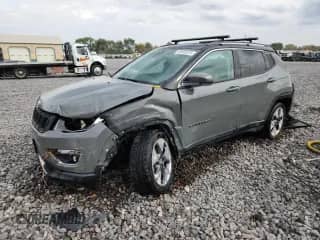 2020 Jeep Compass Limited с VIN 3C4NJCCB3LT114356, выставлен на аукционе Copart как лот 80906525 с пробегом 108 012 миль миль и Списание • Salvage title. История ставок и продаж доступна на DreamBid. Изображение 1.