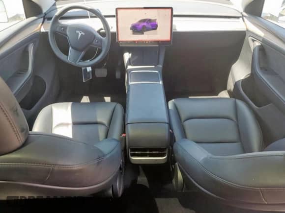 2023 Tesla Model Y Long Range with VIN 7SAYGDEE6PA130256, listed as a Copart auction lot 65733695 with 40,057 mi miles and Clean title. Bid and sale history available at DreamBid. Image 8.