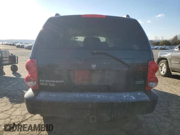 2008 Dodge Durango SLT with VIN 1D8HB48208F100863, listed as a Copart auction lot 88749275 with 229,081 mi miles and Salvage title. Bid and sale history available at DreamBid. Image 6.