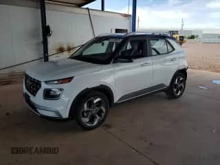 2022 Hyundai Venue Limited с VIN KMHRC8A3XNU182226, выставлен на аукционе Copart как лот 81195625 с пробегом 34 337 миль миль и Списание • Salvage title. История ставок и продаж доступна на DreamBid. Изображение 1.