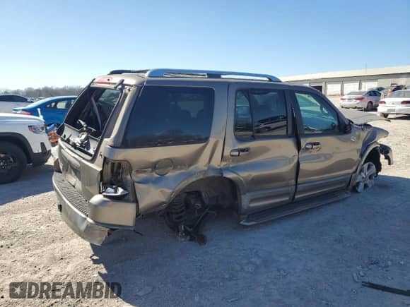 2003 Ford Explorer with VIN 1FMZU65K53UB45794, listed as a Copart auction lot 46523365 with 123,840 mi miles and Salvage title. Bid and sale history available at DreamBid. Image 3.