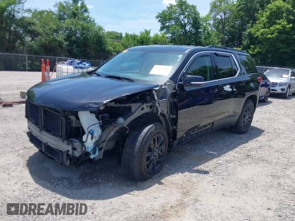 2019 Chevrolet Traverse LT Cloth z VIN 1GNEVGKW1KJ299682, wystawiony jako IAAI lot #42617687 z przebiegiem 118 102 mil mil oraz . Historia ofert i sprzedaży dostępna na DreamBid. Obrazek 21.