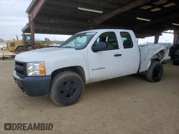 2010 Chevrolet Silverado 1500 Work Truck with VIN 1GCSKPE36AZ232971, listed as a Copart auction lot 42252495 with 175,710 mi miles and Salvage title. Bid and sale history available at DreamBid. Image 1.