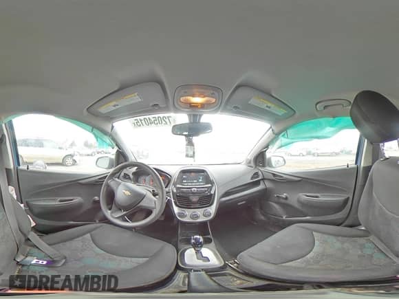 2017 Chevrolet Spark LS with VIN KL8CB6SA1HC747688, listed as a Copart auction lot 72054015 with 76,504 mi miles and Salvage title. Bid and sale history available at DreamBid. Image 14.