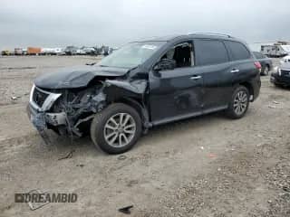 2015 Nissan Pathfinder S с VIN 5N1AR2MN0FC666421, выставлен на аукционе Copart как лот 49424155 с пробегом 156 302 миль миль и Списание • Salvage title. История ставок и продаж доступна на DreamBid. Изображение 1.