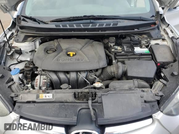 2016 Hyundai Elantra SE with VIN 5NPDH4AE2GH767440, listed as a Copart auction lot 86408965 with 86,020 mi miles and Salvage title. Bid and sale history available at DreamBid. Image 11.