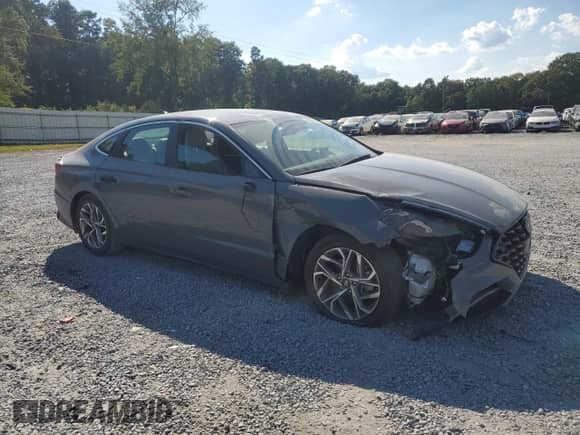 2021 Hyundai Sonata SEL с VIN 5NPEL4JA4MH104222, выставлен на аукционе Copart как лот 81540725 с пробегом 34 061 миль миль и Списание • Salvage title. История ставок и продаж доступна на DreamBid. Изображение 4.