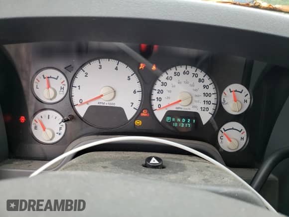 2006 Dodge 2500 SLT with VIN 1D7KS28D36J144897, listed as a Copart auction lot 56711445 with 181,317 mi miles and Salvage title. Bid and sale history available at DreamBid. Image 9.