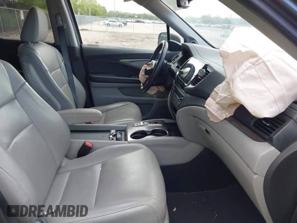 2021 Honda Pilot EX-L z VIN 5FNYF5H54MB002632, wystawiony jako IAAI lot #42596858 z przebiegiem 54 880 mil mil oraz . Historia ofert i sprzedaży dostępna na DreamBid. Obrazek 5.