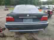 2000 BMW 7 Series 740iL with VIN WBAGH8348YDP07479, listed as a Copart auction lot 69956115 with Not provided miles and Salvage title. Bid and sale history available at DreamBid. Image 6.