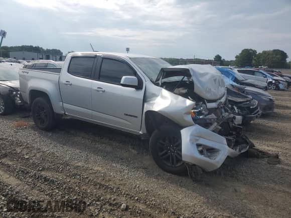 2019 Chevrolet Colorado 4WD Work Truck with VIN 1GCGTBEN2K1290471, listed as a Copart auction lot 69633875 with 131,800 mi miles and Salvage title. Bid and sale history available at DreamBid. Image 4.