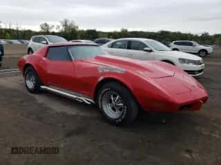 1977 Chevrolet Corvette с VIN 1Z37L7S407064, выставлен на аукционе Copart как лот 72725944 с пробегом 83 508 миль миль и Списание • Salvage title. История ставок и продаж доступна на DreamBid. Изображение 4.