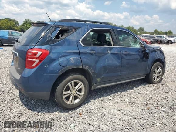2017 Chevrolet Equinox LT with VIN 2GNALCEK2H6137961, listed as a Copart auction lot 69678865 with 159,532 mi miles and Salvage title. Bid and sale history available at DreamBid. Image 3.