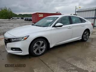 2020 Honda Accord EX-L with VIN 1HGCV2F50LA003624, listed as a Copart auction lot 55952975 with 80,282 mi miles and Salvage title. Bid and sale history available at DreamBid. Image 1.