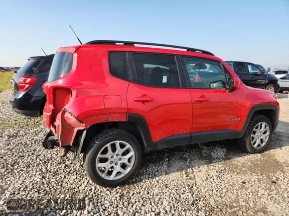 2017 Jeep Renegade Altitude с VIN ZACCJBBB1HPE58320, выставлен на аукционе Copart как лот 70312995 с пробегом 133 203 миль миль и Списание • Salvage title. История ставок и продаж доступна на DreamBid. Изображение 3.