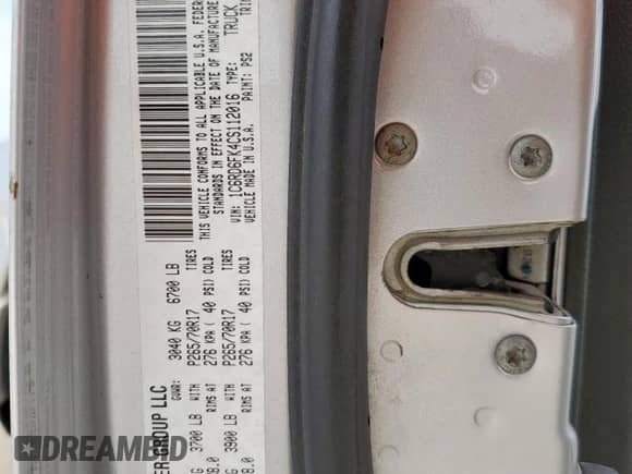 2012 Ram 1500 ST with VIN 1C6RD6FK4CS112016, listed as a Copart auction lot 63290695 with 171,667 mi miles and Clean title. Bid and sale history available at DreamBid. Image 12.