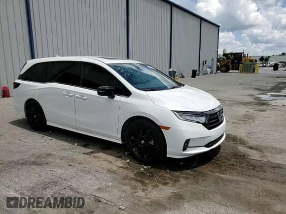 2023 Honda Odyssey Sport z VIN 5FNRL6H79PB045226, wystawiony jako Copart lot #69399585 z przebiegiem 18 470 mil mil oraz Szkoda całkowita • Salvage title. Historia ofert i sprzedaży dostępna na DreamBid. Obrazek 14.