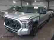 2025 Toyota Tundra Limited with VIN 5TFWA5EC6SX038558, listed as a IAAI auction lot 42010551 with 497 mi miles and . Bid and sale history available at DreamBid. Image 2.