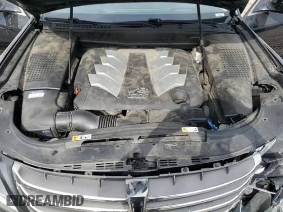 2016 Hyundai Equus Signature with VIN KMHGH4JH0GU101069, listed as a Copart auction lot 65823484 with 99,138 mi miles and Salvage title. Bid and sale history available at DreamBid. Image 11.