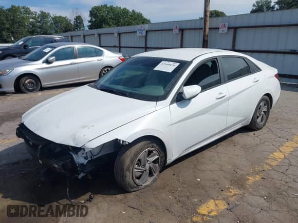 2025 Hyundai Elantra SE with VIN KMHLL4DG1SU900254, listed as a IAAI auction lot 43168870 with 22,446 mi miles and . Bid and sale history available at DreamBid. Image 2.