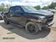 2018 Ram 1500 Express with VIN 1C6RR7KG9JS258692, listed as a Copart auction lot 54575175 with 143,949 mi miles and Salvage title. Bid and sale history available at DreamBid. Image 4.