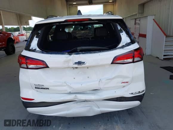 2024 Chevrolet Equinox RS z VIN 3GNAXMEG3RL333328, wystawiony jako IAAI lot #42595106 z przebiegiem 22 639 mil mil oraz . Historia ofert i sprzedaży dostępna na DreamBid. Obrazek 16.