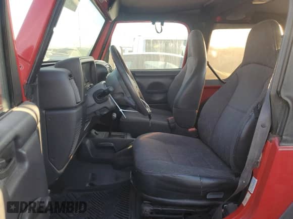 2001 Jeep Wrangler SE with VIN 1J4FA29P91P367534, listed as a Copart auction lot 81644824 with 156,597 mi miles and Clean title. Bid and sale history available at DreamBid. Image 7.