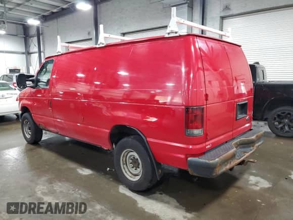 2013 Ford Econoline Cargo Commercial with VIN 1FTSE3EL6DDA34859, listed as a Copart auction lot 58994145 with 184,953 mi miles and Salvage title. Bid and sale history available at DreamBid. Image 2.
