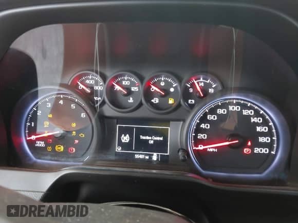 2020 Chevrolet Silverado 1500 Custom Trail Boss z VIN 1GCPYCEF2LZ142341, wystawiony jako IAAI lot #43430476 z przebiegiem 55 401 mil mil oraz . Historia ofert i sprzedaży dostępna na DreamBid. Obrazek 7.