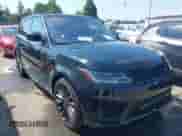 2020 Land Rover Range Rover Sport HST with VIN SALWS2RU1LA707072, listed as a IAAI auction lot 43227576 with 76,799 mi miles and . Bid and sale history available at DreamBid. Image 1.