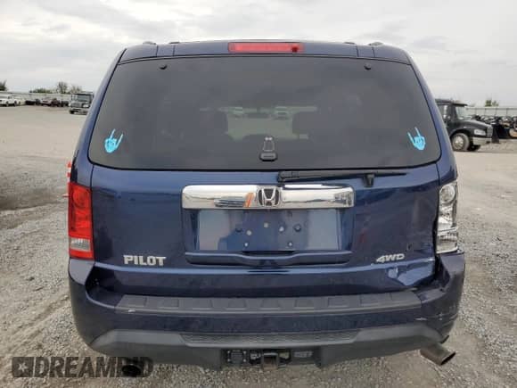 2014 Honda Pilot EX with VIN 5FNYF4H40EB038210, listed as a Copart auction lot 82086045 with 154,107 mi miles and Salvage title. Bid and sale history available at DreamBid. Image 6.