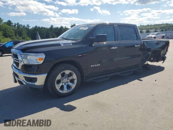 2020 Ram 1500 Big Horn z VIN 1C6SRFFM8LN248409, wystawiony jako Copart lot #66192535 z przebiegiem 99 311 mil mil oraz Szkoda całkowita • Salvage title. Historia ofert i sprzedaży dostępna na DreamBid. Obrazek 1.