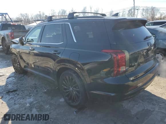 2024 Hyundai Palisade Calligraphy z VIN KM8R7DGE2RU675121, wystawiony jako Copart lot #87932435 z przebiegiem 35 791 mil mil oraz Nie do naprawy • Non repairable. Historia ofert i sprzedaży dostępna na DreamBid. Obrazek 2.